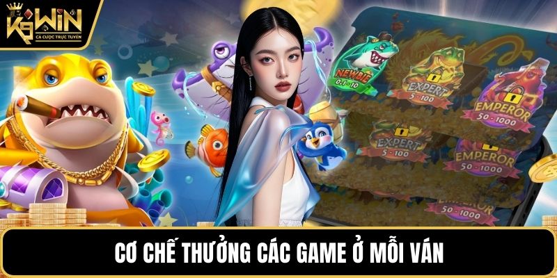Cơ chế thưởng các game ở mỗi ván