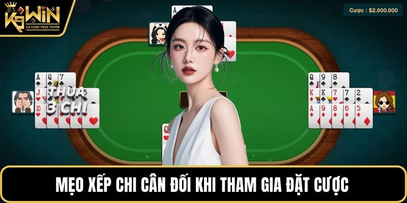 Mẹo xếp chi cân đối khi tham gia đặt cược
